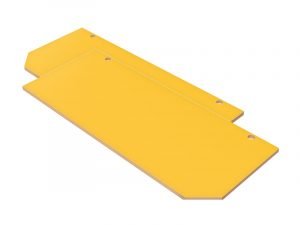 Portes d'armoires jaune