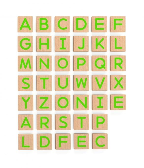 Jeu de lettres magnétiques 