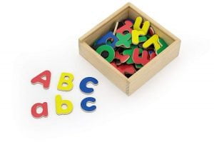 Magnétique lettres en bois