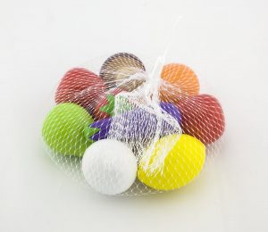 Ensemble de fruits et légumes en bois