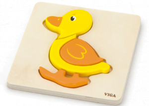 Puzzles de blocs pratiques canard
