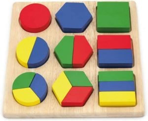 Puzzle de blocs de forme