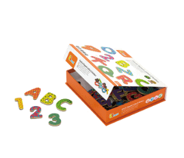 Magnetic Letters & Numbers - 77 pcs