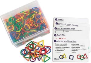 Ensemble d'activités des maillons en forme