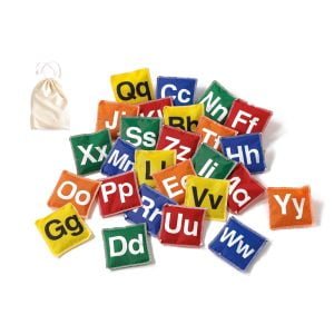 Sacs de fèves Alphabet