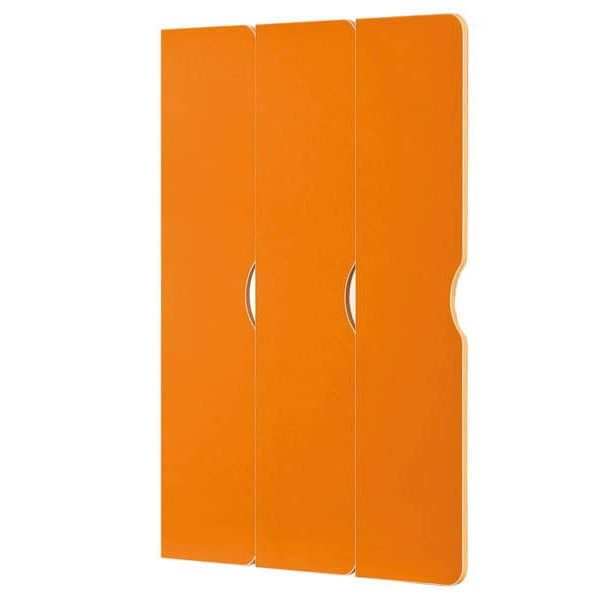 Portes de vestiaire Orange.
