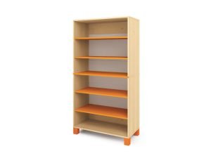 Armoire haute orange