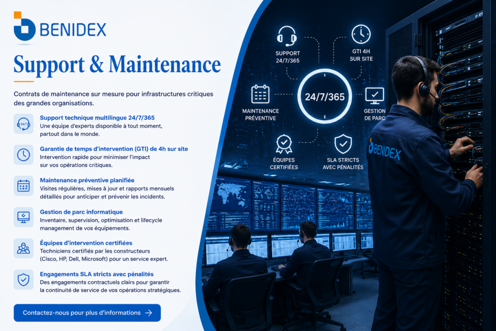 support et maintenance benidex 1 support-et-maintenance
