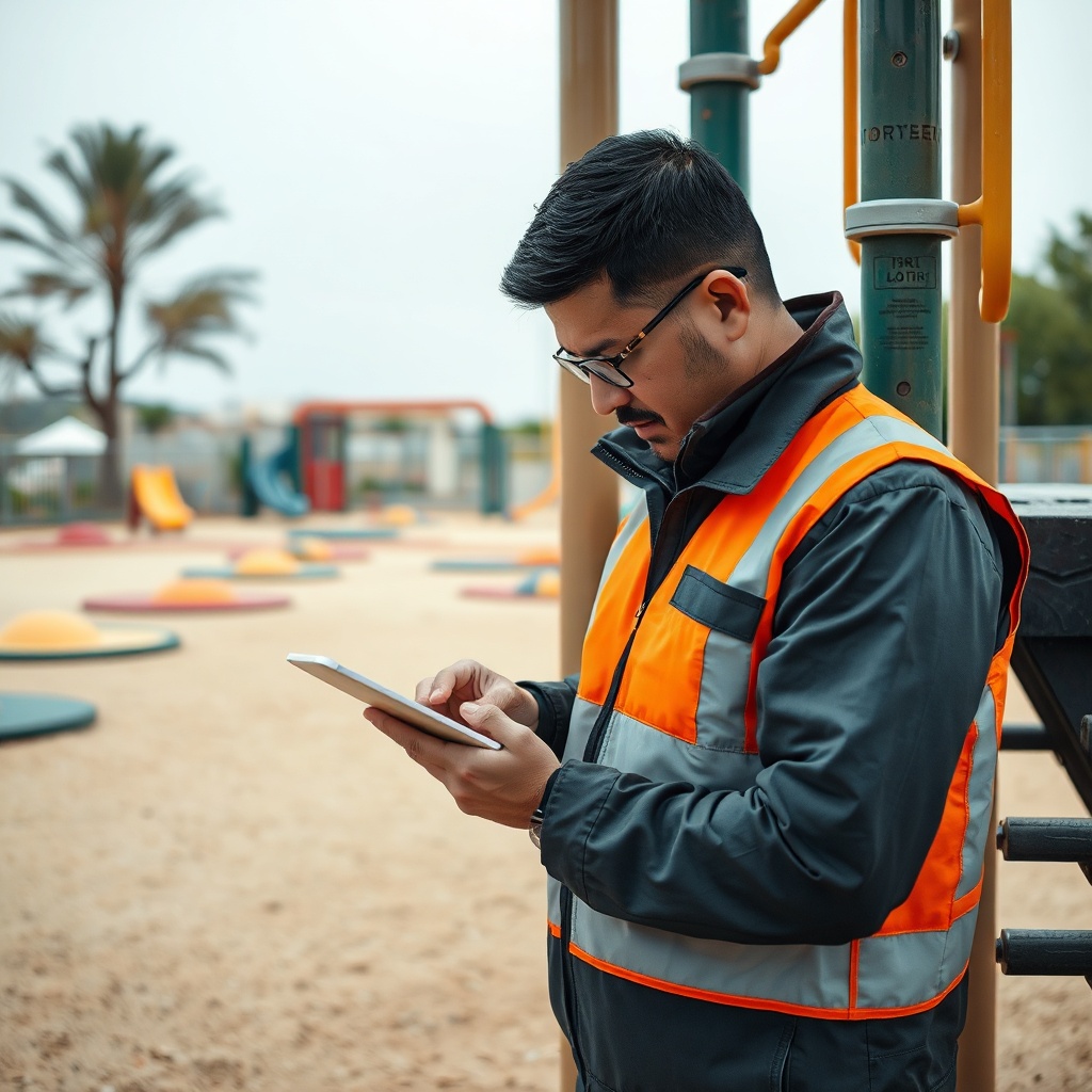 Normes Sécurité Aires De Jeux Maroc 2026 : Quelles Règles ? Procédure de contrôle périodique pour respecter les normes sécurité aires de jeux Maroc et garantir la traçabilité des opérations de maintenance
