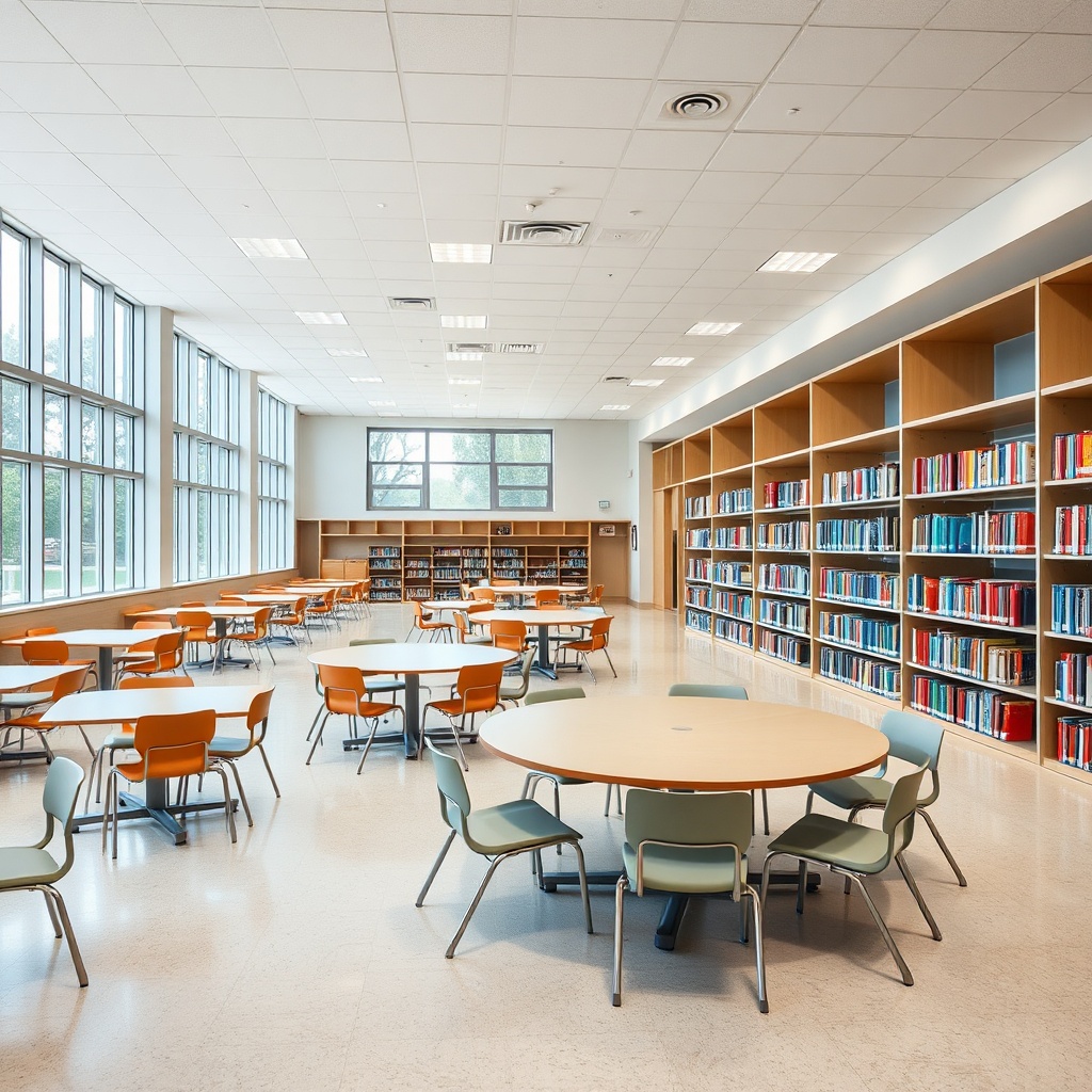 Mobilier scolaire polyvalent et résistant pour espaces collectifs : tables modulaires, rangements fonctionnels et assises confortables conçues pour s'adapter aux besoins éducatifs évolutifs et garantir une utilisation quotidienne sécurisée.
